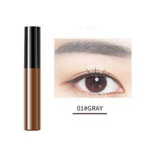 PERWARM 4 Color Eyebrow Tattoo Gel Black Coffee Gray Red Tattoo Brow Gel Tint Peel Off Waterproof Eyebrow Tint Makeup Eye Brow Gel Cosmetics（M1B）