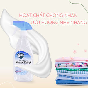 Nước Xịt Thơm Phẳng Quần Áo Lưu Hương Lâu SPCa 450ml Giúp Làm Thơm Phẳng Khử Trùng Khử Mùi Ẩm Mốc
