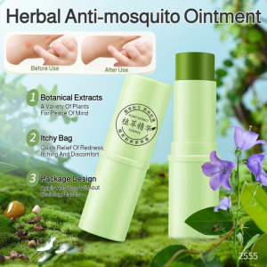 Herbal Anti-mosquito Ointment Soothing And Cool AntiItch Cream Non-irritating Soft Antistin Summer Outdoor Long Lasting Body Care Stick