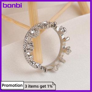 banbi Phụ kiện đội đầu Công chúa vương miện kim loại mini thu nhỏ 1:12 Nhà Búp bê đồ chơi mô hình