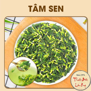 Tâm sen khô 2kg trà tim sen đã sao thơm không vụn không lẫn tạp chất - Lãn Ông