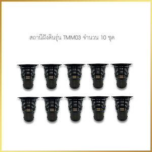 สถานีใส่เหยื่อกำจัดปลวกชนิดฝังดิน 10 ชุด พร้อมไม้ รุ่น TMM03 ( รุ่นใหม่ )
