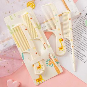 HTF 2in1 Hair Brush Childrens Comb Childrens modeling comb girl comb Hairdressing Comb