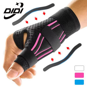 DIDI 2PCS Adjustable Thumb Wrist Support Brace Breathable Thumb Spica Splint for Carpal TunnelUniversal Left & Right Hand for Men &Women