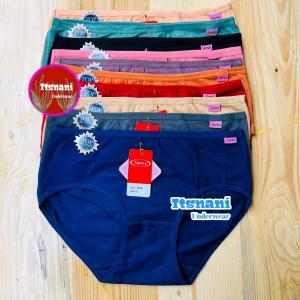 Celana Dalam Wanita Sorex 1228 Bahan Katun | Cd Cewek Sorek Cutting Midi Jahitan Belakang