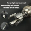 Integrated Internal and External Thread Pipe Threading Tool for 1/2-inch 3/4 PPR Pipes, with Taps and Dies for Thread Cutting Steel. 