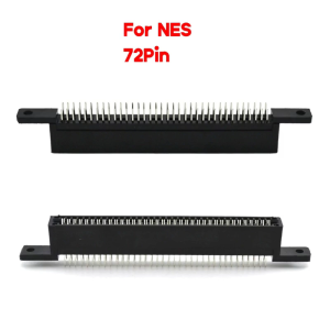 Entertainment System Game Cartridge Slot Connector Socket Suitable for NES Clone Console 72 Pin Replacement Repair-Parts