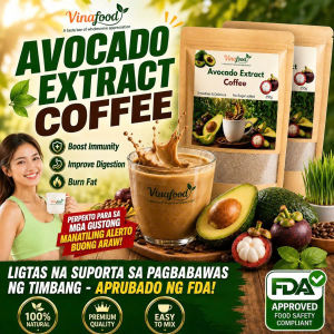 AVOCAFE EXTRACT COFFEE BUY 1 TAKE 1 Avocado exctract Barley grass Wheat gress Mangoosteen Stevia