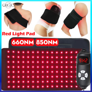 Red Light Therapy Belt 660nm 850nm Infrared Red Light Heating Wrap for Knee Wrist Ankle Leg Arm Neck Back Shoulder Joints Muscle Pain Relief