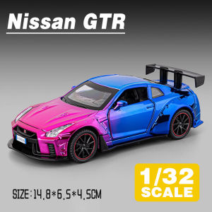 LEO 1:32 Nissan GTR R35 Diecast Model Car Alloy Cars Toys Collection Gift For Kids Boy Girl