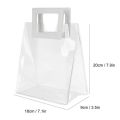 [Hàng mới về] Túi PVC trong suốt dày tay cầm da làm túi xách đựng quà tặng - BEPNHAVON. 