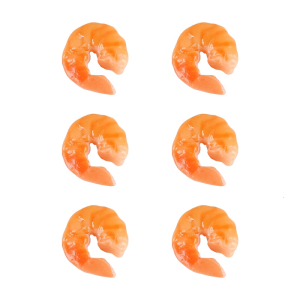 Realistic Shrimp Model Plastic Display Stay For Restaurant Window Cooking Class And Photography Permanent Fraudulent Shrimp Decoration