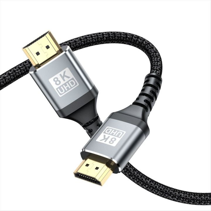 HDTV 8K -Compatible 2.1 48Gbps Ultra HD Cable Multi-Function Tv ...