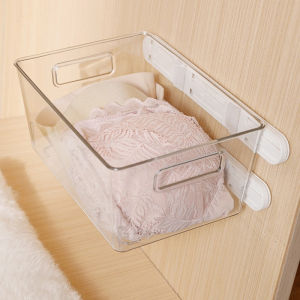 【Comfortable House】 COD 2Pcs Set White Slides Drawer Sliding Rails Bin Tracks For Kitchen Bedroom Closet Slides Pullout Track Drawer Basket Pull Rail