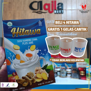 PROMO TERLARIS !! HITAWA Susu Kambing Etawa Plus Herbal Jahe Kunyit Temulawak mengatasi masalah Tulang dan Sendi
