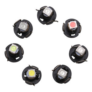 [caichuitan] 10ชิ้น T3 LED T4.2 T4.7เมตรเครื่องมือ3528 NEO WEDGE Warning SWITCH วิทยุแผงหน้าปัดไฟรถยนต์
