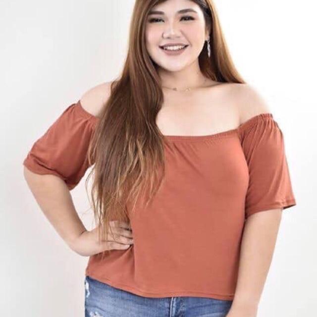 Lazada off shoulder cheap top