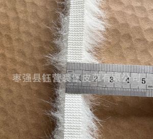 Dây lông trắng kiểu mới dùng để dán trang trí phụ kiện lồng đèn trung thuáo quần noel size 1cm đến 5cm