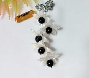 Hijabnur1 - Bros Hjab/Pin Hijab Mutiara/Peniti Dagu  Handmade