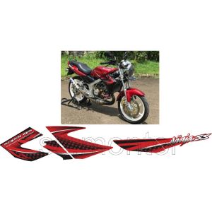 striping stiker ninja ss 2012 body merah