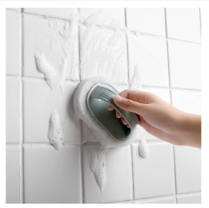 BÀN CHẢI CHÀ VỆ SINH NHÀ BẾP - Mút Xốp Bọt Biển Có Tay Cầm Cọ Rửa Nồi Chảo