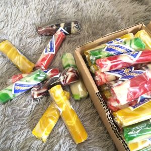 Dodol garut asli 1kg dodol zebra/pelangi original makanan hits camilan oleh oleh khas garut