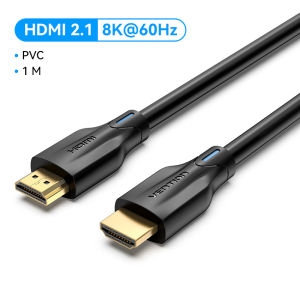Vention HDMI 2.1 Cable 8K 60HZ 4K 120HZ 2K 240Hz 48Gbps Ultra High Speed 3D HDR Hdmi Cable for Computer Laptop PC Monitors Projector camera cctv Network smart TV Box Switch PS5 PS4 Video Gold Plated Cable HDMI to HDMI Extender connector 1m 1.5m 2m 3m 5m
