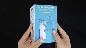 Mini Handheld Portable Inhaler for Asthma Kids and s For Kids And s JSL-302 Voice+Battery - 5 Years Warranty