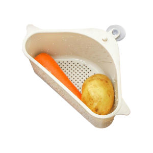 ที่กรองเศษอาหาร ตะกร้ากรองเศษอาหาร ตะกร้าอเนกประสงค์ ตะกร้าล้างผัก ตะกร้าสามเหลี่ยม ชั้นวางมุมซิงค์ ที่แขวนซิงค์