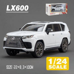 LEO 1:24 Lexus LX600 Suv Metal Diecast Alloy Toy Car Model Trucks For Kids Toys Vehicles Hobbies Collection