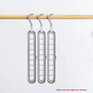 STAR FRUIT⭐ Multi-functional 9-Hole Clothes Hanger for Home Use Space-Saving Drying Rack