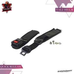 Tali Helm Quick Release Kotak Micrometric Buaya DD Ring Full Half Face Cakil