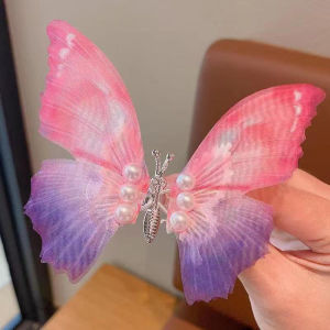Mobile Butterfly Hair Clip Baby Hair Accessories Girl Hair Clip Set Mobile Butterfly Hair Clip
