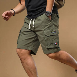 Sportswear Plain Cargo Shorts Casual Shorts With Pockets For Men 665