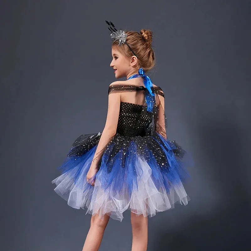 Costume Galaxy Dress For Kids Galaxy Moon Stars Halloween Costume