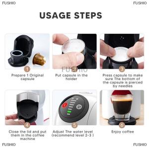 [COD] FUSHI0 Reusable Coffee Capsule Adapter for Dolce Gusto Genio S Crema Pod Grinder