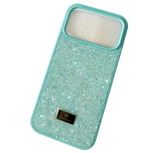Ốp lưng đính đá kim cương vàng lấp lánh nhiều màu cho iPhone 17 16 15 14 Plus+ 13 12 Pro Max 17e 16e Air ốp bảo vệ lấp lánh