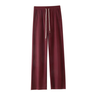 High Waist Cloud Wide Leg Pants Comfortable Slim Narrow Version Drape Fashionable Large Size Soft Casual Trousers