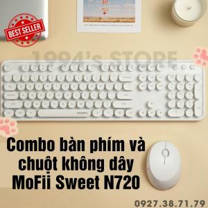 MOFii Geezer Zero Bàn phím giả cơ và chuột không dây silent - Dùng cho PC Laptop Tivi Máy tính bảng Điện thoại ...