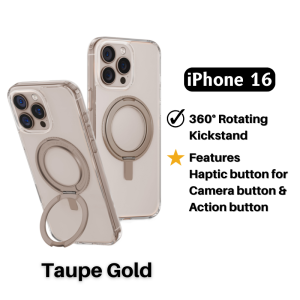 UNIQ Swivix Camera Button iPhone 16 Pro Max Case / 16 Pro / 16 Plus With 360 Rotating Kickstand Phone Case
