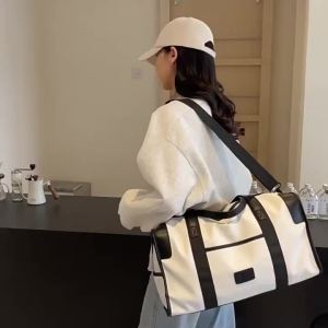 New Womens Portable Large-capacity Travel Wet-dry Separation Sports Duffel Bag Bag