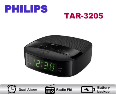 PHILIPS TAR3205/12 DIGITAL CLOCK RADIO