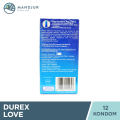 Kondom Durex Love - Isi 12. 