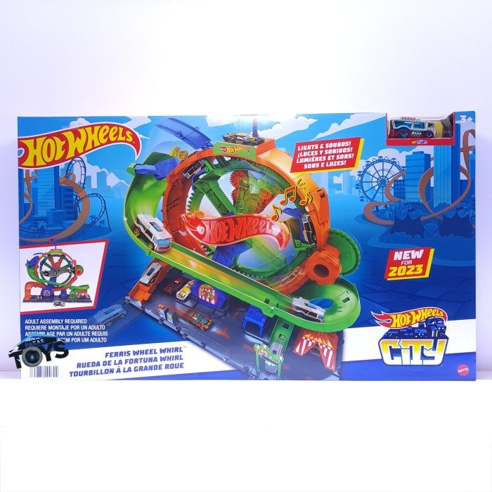 Hot Wheels City Ferris Wheel Whirl Hotwheels Mattel Lazada Indonesia