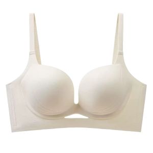 บราไม่มีห่วงเหล็ก ชุดชั้นใน ป้องกันการหย่อนคล้อย สะดวกสบายและไร้รอยต่อ สนับสนุน แนบสนิทกับผิวโดยไม่ทิ้งรอยใดๆ