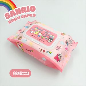 [BUNDLE 5 PACK] Tisu Basah Bayi Isi 80 Lembar Tissue Basah Baby Murah / Baby Wipes Wet Tissue Bayi
