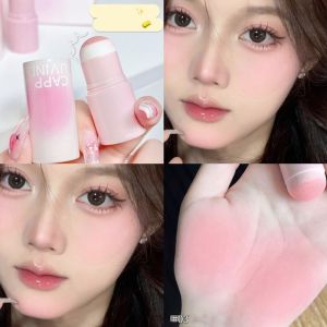 NEW Cappuvini Blush Stick Monochrome Rouge Matte Low Saturation Blush Powder Beauty