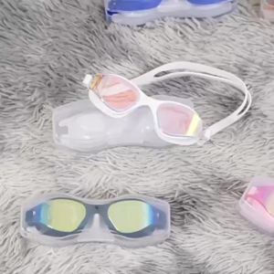 CCZedo Professional Swimming Goggles Anti-Fog UV Protection Men and Women Swimming Pool Swimming Goggles Adjustable Hydrophilic Glasses