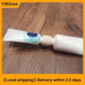 【Local shipping】 2pcs Summer Travel Picnic Toothpaste Refill Adapter Toothbrush Tube Converter Practical Bathroom Accessories