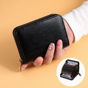 Mens Wallets With Zipper Expansion card holder large-capacity credit card case id atm card holder #H9111